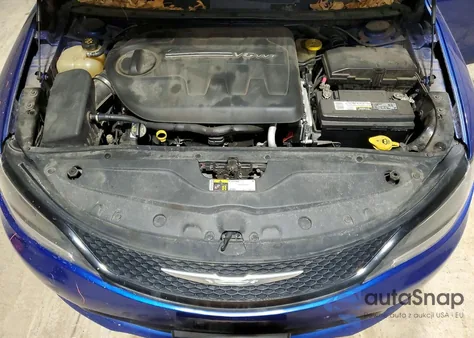 2015 Chrysler 200 S z USA, uszkodzony, nr VIN 1C3CCCDG7FN700580